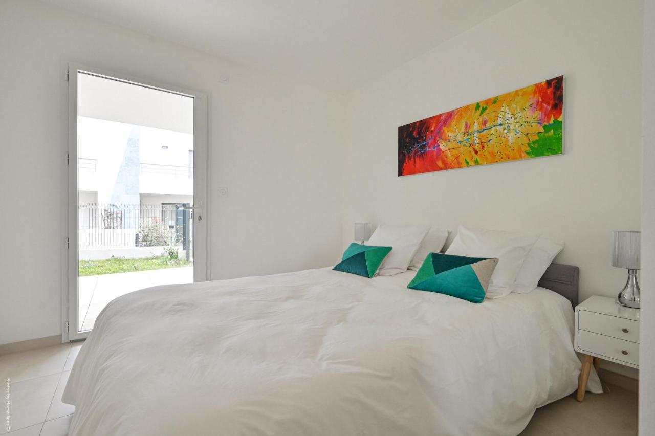T2 Neuf A4 Rdj-Piscine-Acces Direct Plages Et Centre Village- Saint-Cyr-sur-Mer Exterior foto