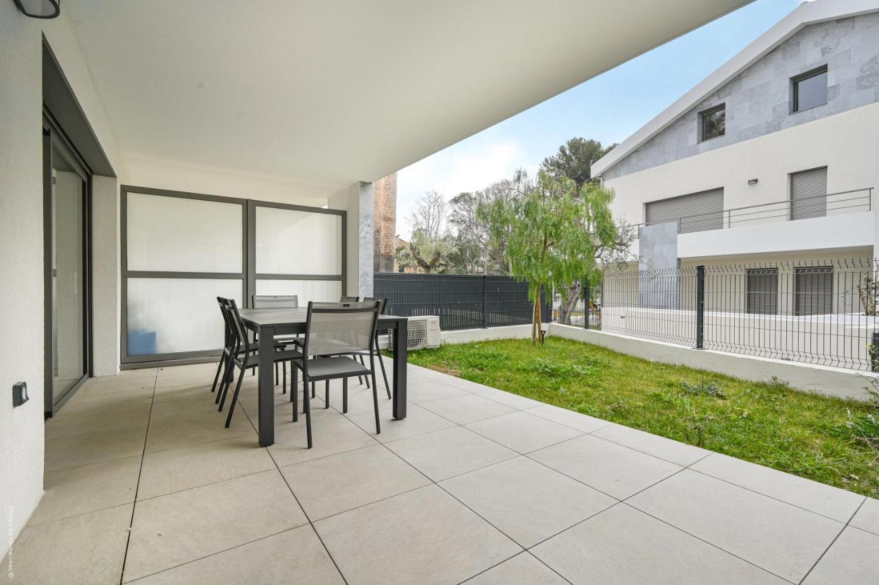 T2 Neuf A4 Rdj-Piscine-Acces Direct Plages Et Centre Village- Saint-Cyr-sur-Mer Exterior foto